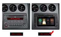 Alfa Romeo 159 OEM OEM tarzı DVD GPS WiFi için Android araba navigasyon sistemi