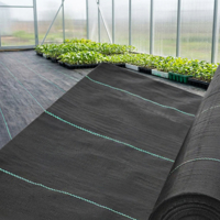 Toile de paillage en polypropylène biodégradable de haute qualité, résistante aux intempéries, pour jardin et ferme, sur mesure, très résistante