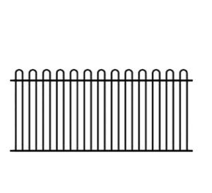 Clôture modulaire en métal au design moderne Panneaux de clôture à lattes pour l'intimité Clôture de <span class=keywords><strong>jardin</strong></span> extérieure - Product Image 1