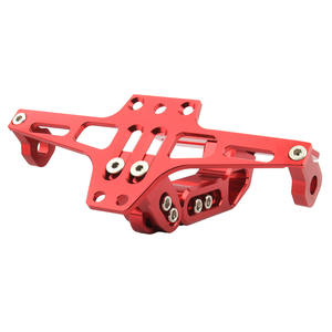 Support de plaque d'immatriculation en alliage d'aluminium réglable Zuqing Cnc pour Yamaha <span class=keywords><strong>Bmw</strong></span> <span class=keywords><strong>R25</strong></span> R3, accessoires de moto - Product Image 3