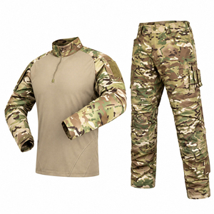 DFU811 G6 <b>Frog</b> <b>Suit</b> Tactical <b>Suit</b> Green Uniform Set Long Sleeve Shirt And Pants Outdoor Breathable All Seasons Wear - Product Image 3