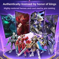 Enlightenment Wonder Blocks Mainan Perakitan Figur Model Mecha Berbahan ABS Bertema Honor Kings untuk Anak Laki-laki Usia 14+