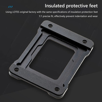 LGA1700-BCF Intel 12 génération 1700 boucle CPU Correction de flexion boucle fixe CNC aluminium Anti-flexion CPU Correction cadre