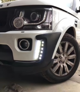 Utilisé pour Range <span class=keywords><strong>Rover</strong></span> <span class=keywords><strong>Discovery</strong></span> <span class=keywords><strong>Sport</strong></span> Range <span class=keywords><strong>Rover</strong></span> modifié corps large entouré pare-chocs avant pare-chocs arrière roue sourcil côté - Product Image 3