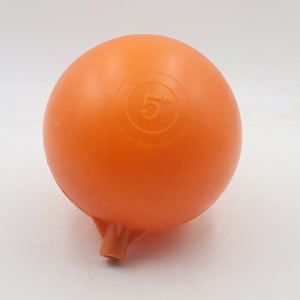 Hot phong cách màu đen nhựa nhỏ bóng Float bóng - Product Image 4