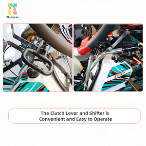 Châssis de karting Zhuoyuan KZ Category, karting à essence avec levier de vitesses, karting de course, châssis de karting pour adultes avec jantes - Product Image 6