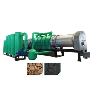 Planta de Fabricación de Carbón Activado de Paja, Horno de Carbonización de Cáscara de Cacahuete, Máquina para Hacer Carbón - Product Image 1