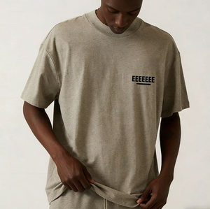 Camiseta ESS para Hombre, Camisetas <span class=keywords><strong>de</strong></span> Marca Privada para Hombre, Precio Económico, Hechas <span class=keywords><strong>de</strong></span> Algodón, Servicio OEM, Camisetas para Hombre para Venta en Línea - Product Image 4