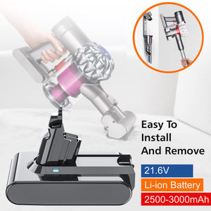 Batería de Repuesto de Iones de Litio <span class=keywords><strong>para</strong></span> Aspiradora Recargable <span class=keywords><strong>V7</strong></span> V8 V10 V6, Compatible con Baterías <span class=keywords><strong>Dyson</strong></span> SV03 SV04 SV05 SV06 SV07 SV09 - Product Image 5