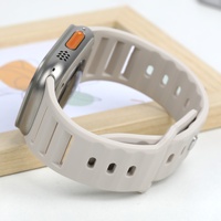 Correa de Reloj Deportiva de Silicona Ancha y Transpirable Upro, Correas para Reloj I Watch Series 7/8/9/10 Ultra 42/44/45/49mm, Correa de Repuesto