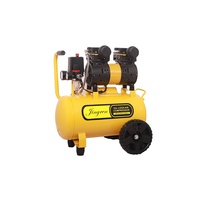Compresseurs d'air sans huile portables 0.55 kw Réservoir de 9 litres Nouveau type à piston Source d'alimentation ca refroidie par air Composants du noyau du moteur du moteur
