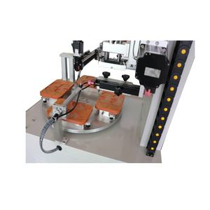 Nouvelle machine de sérigraphie rotative robotisée à 4 stations KC 2019, monocouleur, composants PLC, facile à utiliser pour la production de gobelets et tubes, usage agricole - Product Image 4