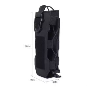 Free Sample Tactical <b>Water</b> Bottle <b>Pouch</b> Bag Outdoor Travel Hiking Drawstring <b>Water</b> Bottle Holder Kettle Carrier Bag - Product Image 3
