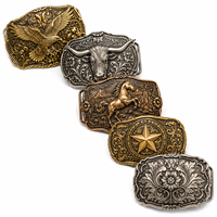 Boucle de ceinture de haute qualité pour homme, style western cowboy, en métal, laiton antique et argent, motif crâne de taureau et cheval, accessoire pour jeans, cadeau, vente en gros