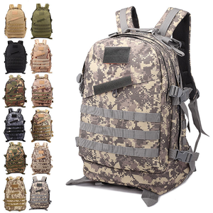 Sac à dos tactique multifonctionnel de grande capacité 600D camouflage pour la randonnée en plein air, style national, doublure en polyester - Product Image 2