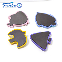 Aimants de réfrigérateur en PVC souple 3D personnalisables en forme de poisson, lavables, de la marque Travelpro, pour cadeaux promotionnels et décoratifs en gros