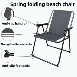 Chaise pliante portable moderne pour jardin, plage, camping, pêche, extérieur - Vente en gros pour fabricants - Product Image 2