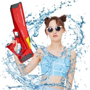 Pistola de agua eléctrica de larga distancia con suministro <span class=keywords><strong>directo</strong></span> de fábrica, pistola de juguete automática con 600CC de alta capacidad para niños y adultos, descuento - Product Image 3
