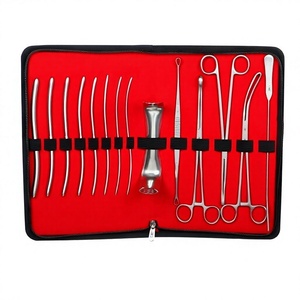 Ensemble d'instruments de suture chirurgicale de qualité supérieure, 14 pièces, pour la chirurgie générale, kit d'outils de suture en acier inoxydable de haute précision - Product Image 1