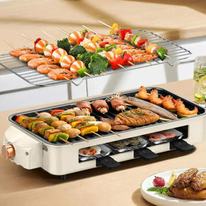Offre Spéciale 1500W 2 en 1 poêle électrique avec fonction Barbecue Gill cuisson antiadhésive plaque amovible branchie électrique - Product Image 4