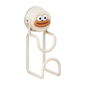 Cute Duck Face Wall Hooks Plastic Bathroom Storage <b>Rack</b> With Strong Suction For Basins And Towels - Product Image 5