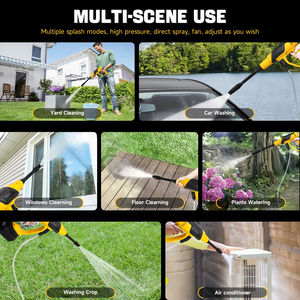 Lave-auto <span class=keywords><strong>haute</strong></span> <span class=keywords><strong>pression</strong></span> sans fil 380W Batterie électrique portable <span class=keywords><strong>Makita</strong></span> (batterie exclue) avec moteur sans balai en matière plastique - Product Image 6