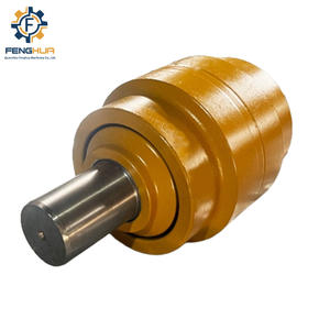 Bagger Bulldozer Ober walze SK100 SK120-3 SK125 SK160 SK200 SK210 SK220 Top Montage Förder anzug Bulldozer Träger rolle - Product Image 1