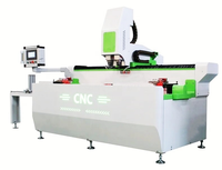 Mesin CNC Pengeboran dan Penggilingan Logam untuk Pembuatan Jendela dan Pintu PVC Profil Aluminium 1600mm Harga Murah dari Cina
