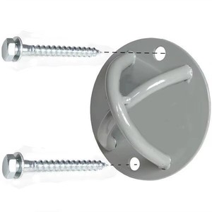 Support mural/<span class=keywords><strong>plafond</strong></span> en X pour <span class=keywords><strong>gym</strong></span>, entraînement à domicile, balançoire de yoga, plaque de fixation robuste, boucle de fixation pour anneau de danse - Product Image 2