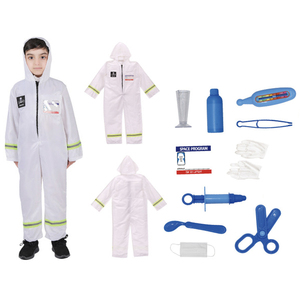ของเล่นสวมบทบาทเพื่อการศึกษา,ชุดเล่นสมมุติคอสเพลย์อุปกรณ์เสริมเล่นบทบาทของเล่นแพทย์พยาบาลนักผจญเพลิงนักบินชุดทหารเรือ - Product Image 3