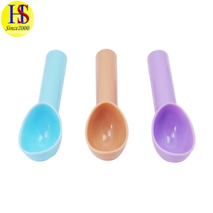 <span class=keywords><strong>Meilleur</strong></span> Petit Cuillère à glace en plastique Amusant Antigel Scoop Mère Parfaite Marron cuillère À Crème Glacée - Product Image 4