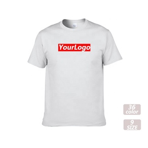 Vente en gros 100% coton vierge Impression numérique T-shirt grande taille pour garçon T-shirts personnalisés T-shirts unis pour hommes - Product Image 2