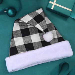 Gorro Navideño de Diseño a Cuadros, Cálido y Personalizado al por Mayor para Adultos - Product Image 6