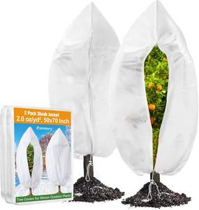 ผ้านอนวูฟเวนลอยน้ำได้คลุมต้นไม้ป้องกันความเย็นจัดสวนสำหรับฤดูหนาวเกษตรกรรม - Product Image 6