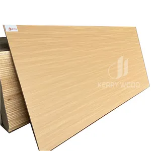 Wholesale Solid Wood Board 4x8 Feet Fir Oak Block Board 18mm Melamine Faced Plywood Cross Laminated Timber