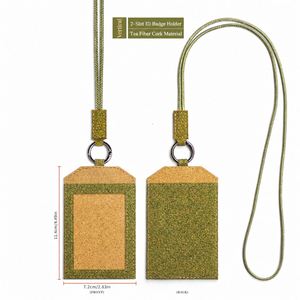Porte-passeport en liège biodégradable de luxe pour feuilles de thé, accessoire de voyage écoresponsable - Product Image 4