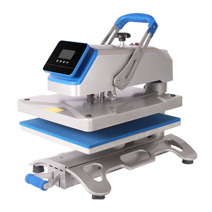New Design Lower Plates <strong>Replaceable</strong> 16x20 Manual Swing Away <strong>Slide</strong> Out Tshirt Printing Sublimation Heat Press Machine With <strong>Drawer</strong> - Product Image 1