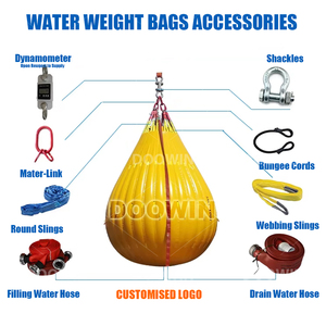 Sacs d'eau certifiés CE pour essais de charge de grues, capacité 1 tonne et 5 tonnes. - Product Image 4