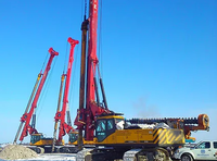 Nouvelle machine de forage rotative diesel Core Mait Piling Machine 55m SR150C pour l'Algérie à vendre avec garantie d'un an