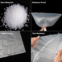 Emballage plat en LDPE transparent, épais, résistant à l'humidité, imprimé en gravure, de grande taille, personnalisé, de style moderne, pour vêtements