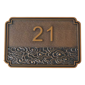 Custom all'ingrosso piastra porta Braille Touch Signage di guida del bordo di alta illuminazione e speciale Logo segno di Prompt per non vedenti - Product Image 2