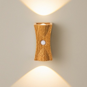 Smart Decor <b>LED</b> Wireless Magnetic Ambiance Night <b>Light</b> Rechargeable Human Body <b>Sensor</b> Lamp for Home Office Hotel - Product Image 2