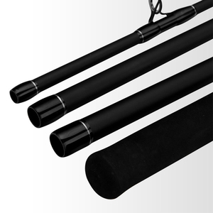 Canne à pêche spinning 4 brins pour la pêche <span class=keywords><strong>en</strong></span> <span class=keywords><strong>mer</strong></span>, poignée EVA, anneaux <span class=keywords><strong>en</strong></span> céramique, 12 pieds, porte-moulinet FUJI, pour la pêche au bar - Product Image 5