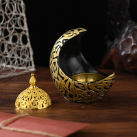 Brûleur d'encens de lune parfum du Moyen-Orient parfum de maison arabe eid al adha four d'aromathérapie pour articles de décoration de chambre