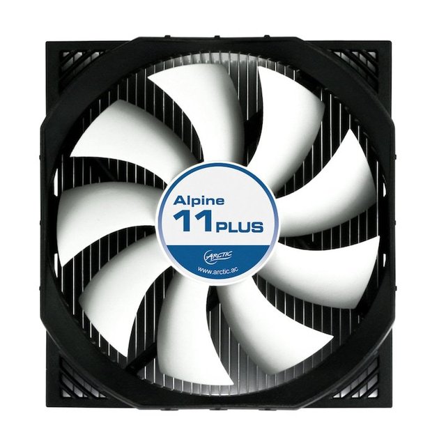 Alpine Intelligent PWM Ball Bearing 120mm CPU Radiator 4Pin Press-Down Fan 11 Plus Computer Case Temperature Control Copper