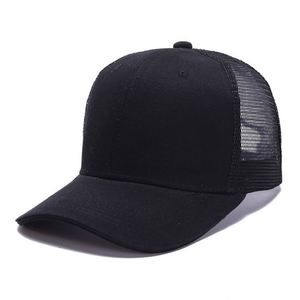 Casquette de baseball en coton pur avec logo brodé et imprimé, idéale pour l'été, le team building et la publicité, avec dos en maille - Product Image 2