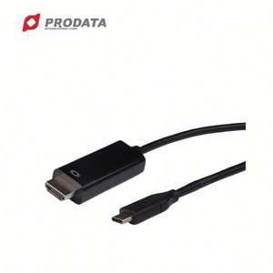 Câble PRODATA personnalisé de haute qualité 4K 60HZ USB3.1 Type-C vers PVC de 9 pieds pour applications électroniques - Product Image 1