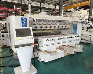 Machine de fraisage verticale à 8 têtes, 5 axes, multi-têtes, refroidie par eau, <span class=keywords><strong>CNC</strong></span>, pour la fabrication de pièces de meubles en bois - Product Image 1