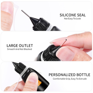 <span class=keywords><strong>LILYCUTE</strong></span> Gel de Relleno de 10ml para Uñas, Estilo Jeringa, Pegamento para Pedrería, Marca Privada, Adhesivo Súper Fuerte para Salón - Product Image 3