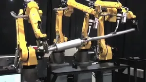 Machine de soudage automatique de tuyaux métalliques FANUC, robot FANUC 16S, charge utile 16 kg, 0,02 mm - Product Image 6